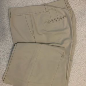 Ann Taylor Cream Trouser